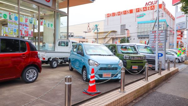 中古車展示